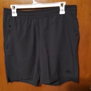 Size M Quiksilver Men's Dark Gray Athletic Shorts NWT.